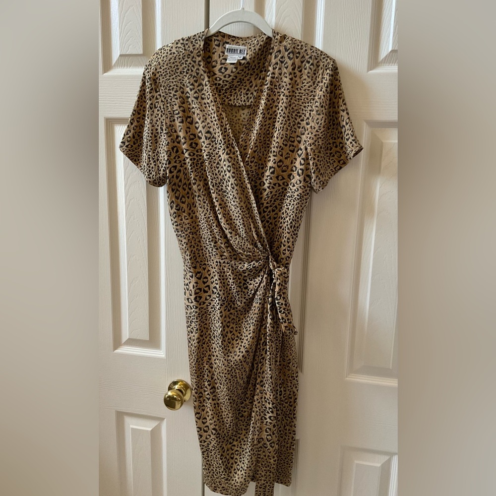 Silk wrap dress